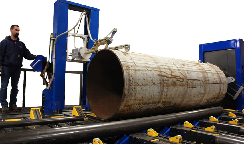 Watts Specialties W-604 CNC Plasma Pipe Profiling Machine